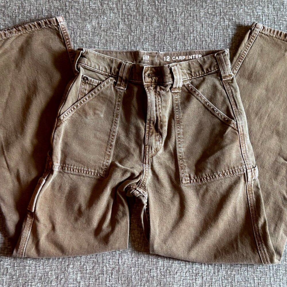 Teen girls GAP carpenter pants size 12